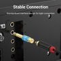 Vention VDD-C03 Adaptador 6.5 mm Macho a RCA Hembra Azul